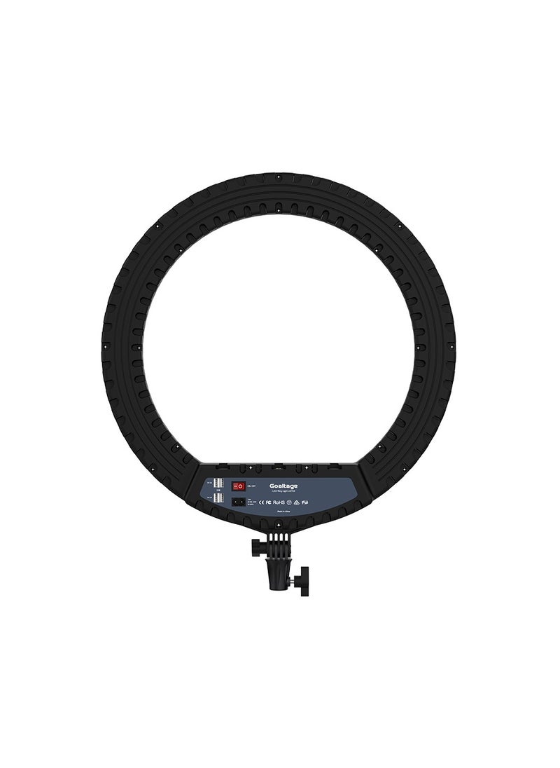 LGT02 GlowMaster Pro 21-Inch Ring Light with Adjustable Lighting and Phone Holder, Remote Control and Touch Control Panel