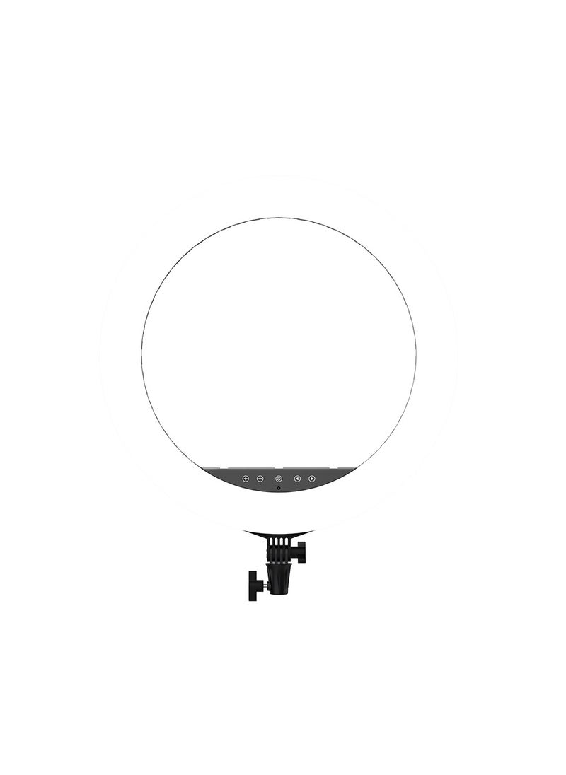 LGT02 GlowMaster Pro 21-Inch Ring Light with Adjustable Lighting and Phone Holder, Remote Control and Touch Control Panel