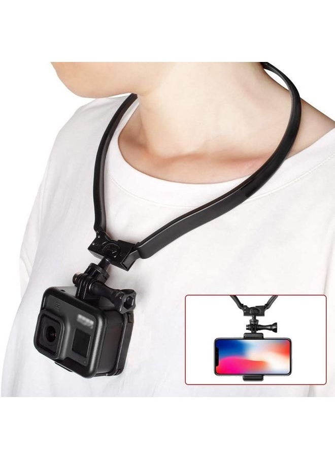 POV / VLOG Smartphone Selfie Neck Holder Mount