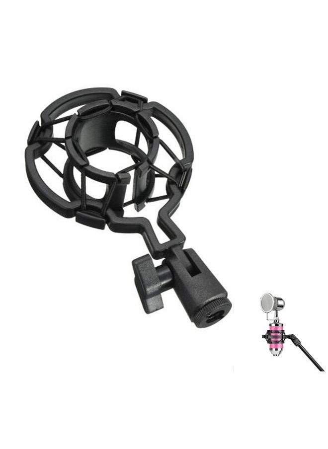 Microphone Clip Microphone Dedicated BM700/BM800 Condenser Wheat Plastic Shock Mount Mobile Phone Karaoke Recording