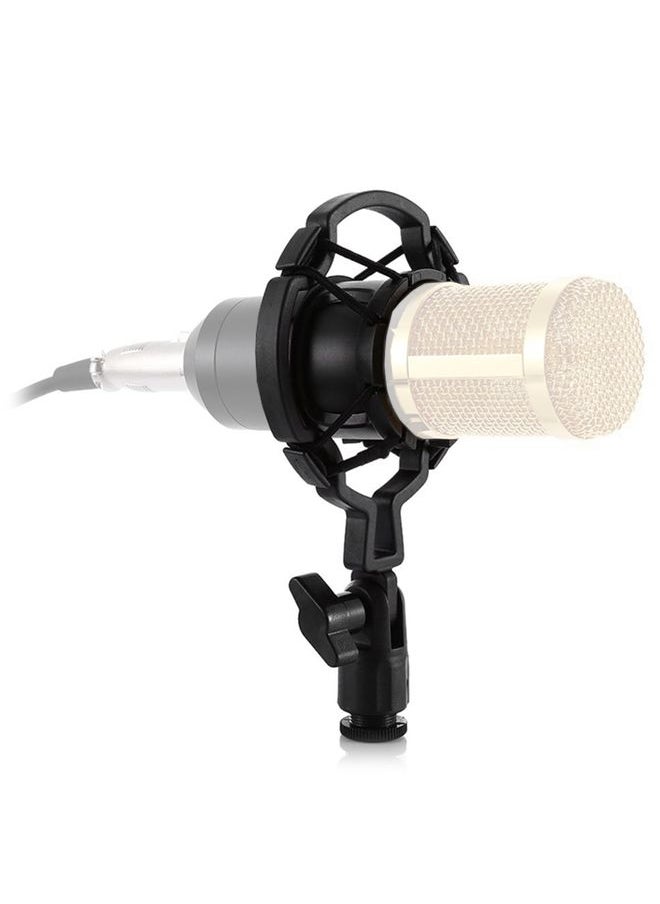 46mm Plastic Microphone Shock Mount Holder Stand, for Studio Recording, Live Broadcast, Live Show, KTV, etc.