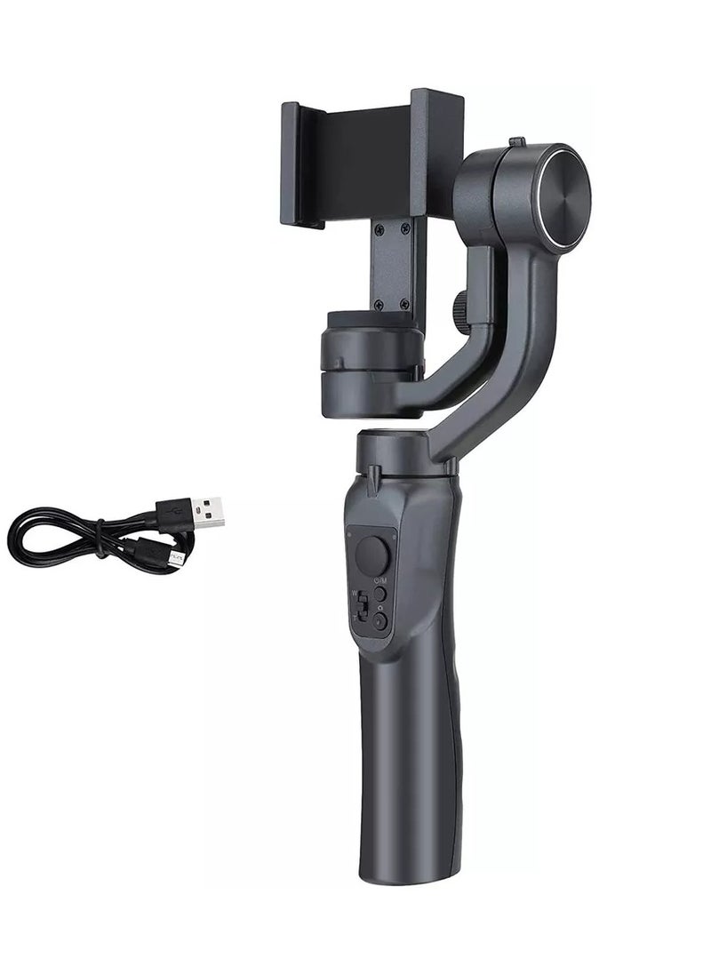 Handheld 3-axis Smartphone Gimbal Stabilizer,Tripod with Handle,Great for Vlogging,Tiktok Youtube Live Video,Phone Stabilizer