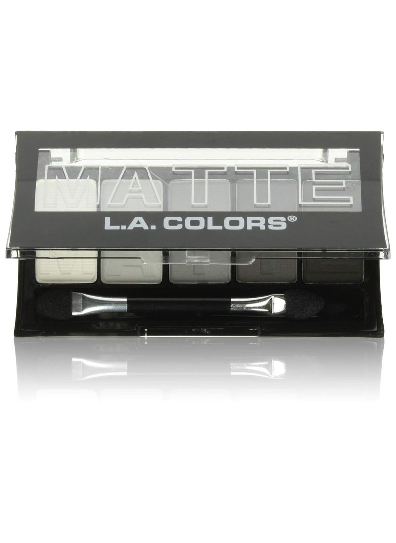 L.A. COLORS Matte Eyeshadow, Black Lace 0.08 Oz