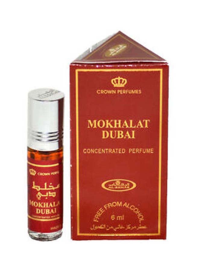 3-Piece Mokhalat Dubai Concentrated Perfume Oil 6x3ml