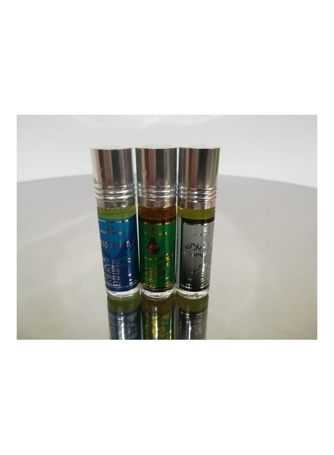 3-Piece Concentrated Perfume Oil 6ml