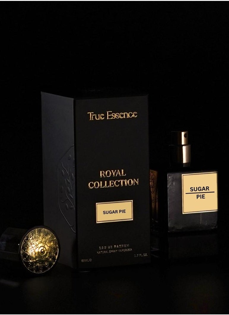 True Essence Royal Collection Sugar Pie Long-Lasting Eau De Parfum 50 ml For Unisex