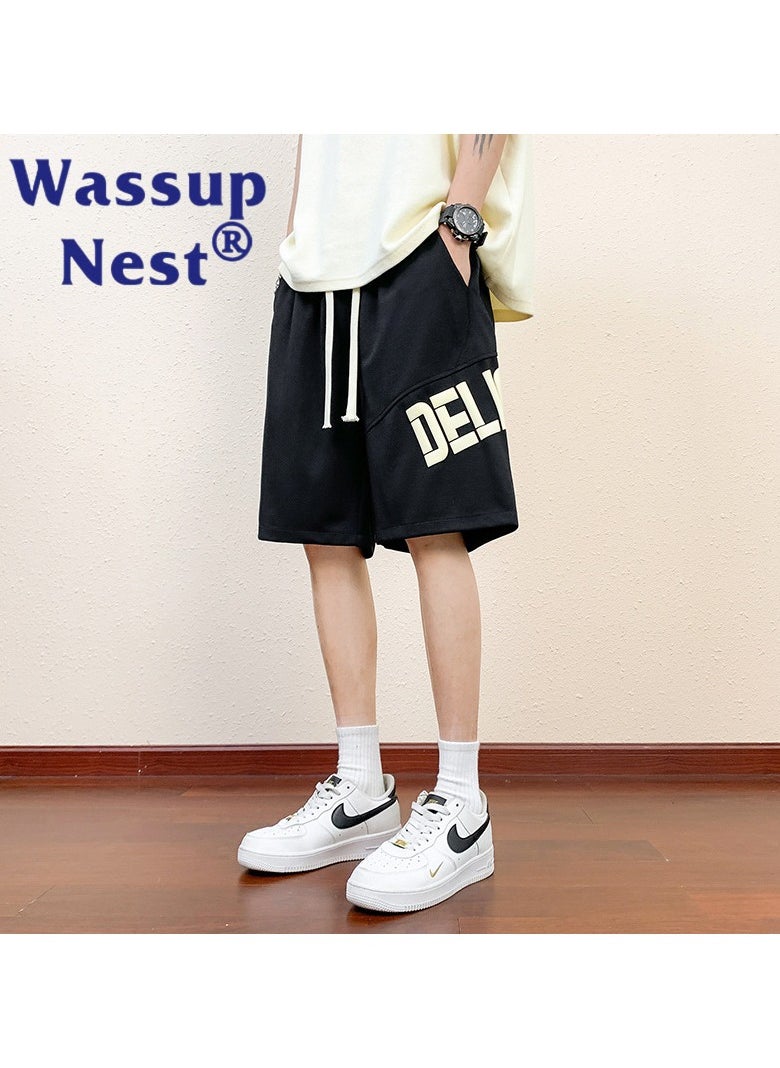 New WASSUP NEST Summer Thin Loose Casual Sports Shorts