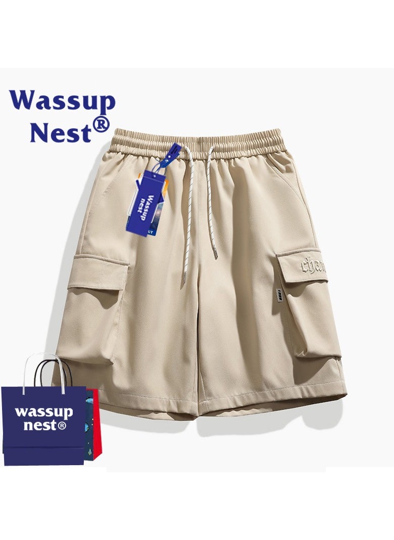 New WASSUP NEST Summer Thin Loose Casual Sports Shorts