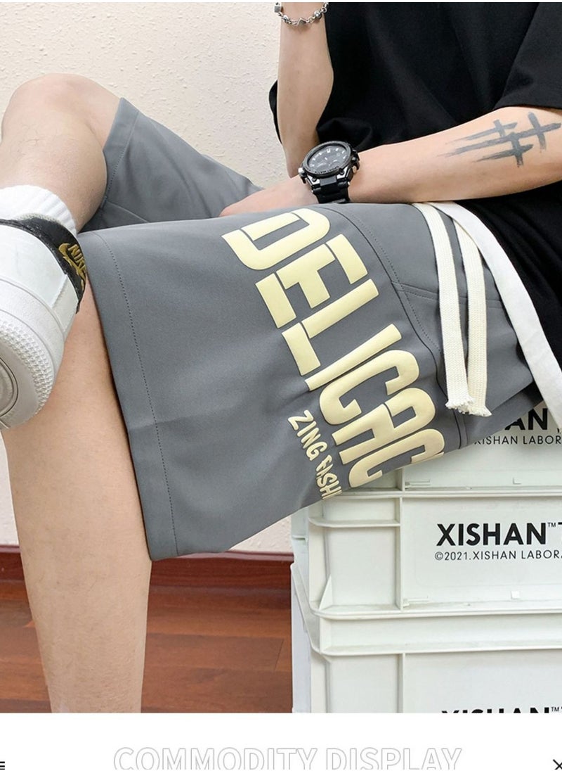 New WASSUP NEST Summer Thin Loose Casual Sports Shorts