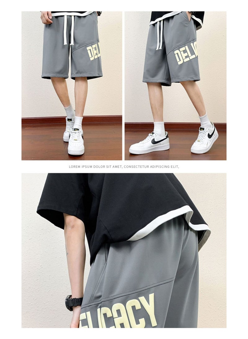 New WASSUP NEST Summer Thin Loose Casual Sports Shorts