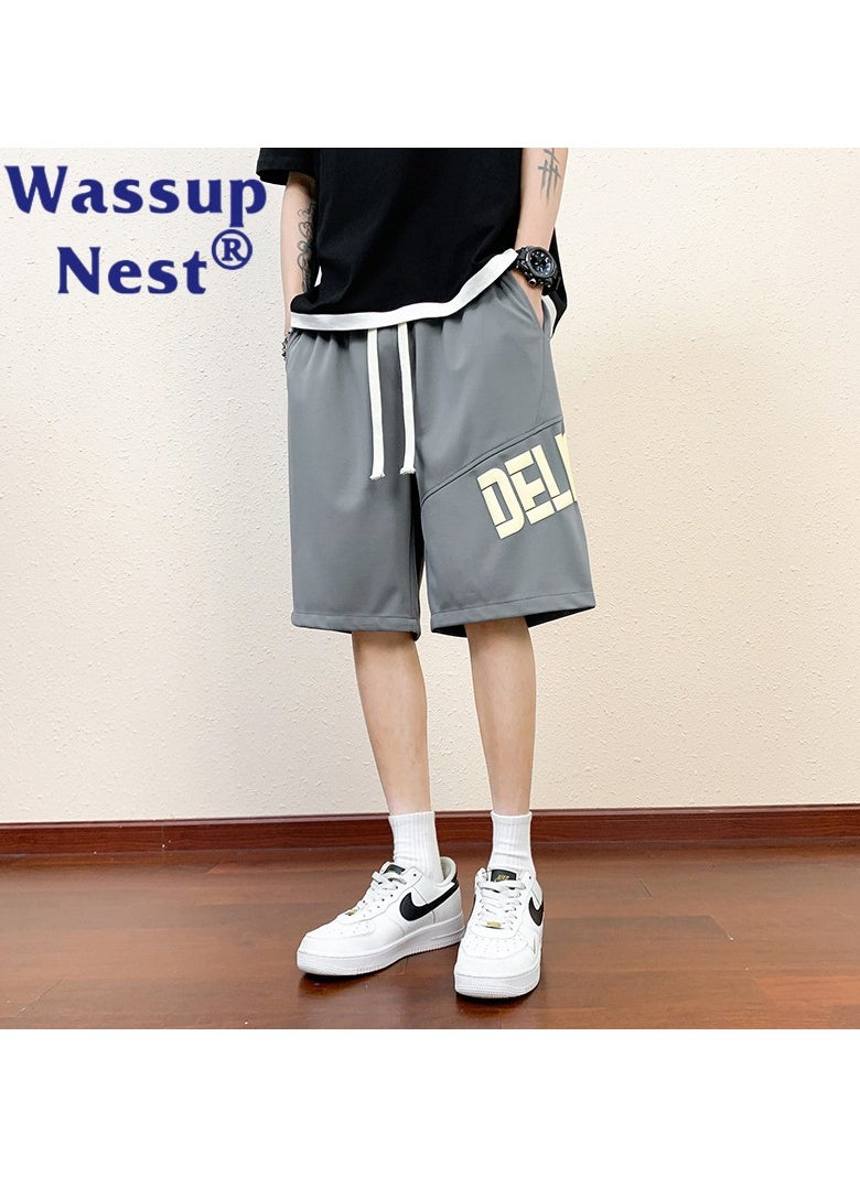 New WASSUP NEST Summer Thin Loose Casual Sports Shorts