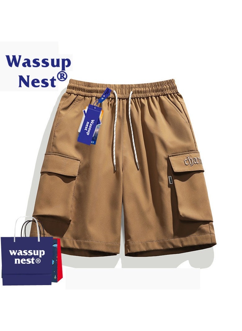 New WASSUP NEST Summer Thin Loose Casual Sports Shorts