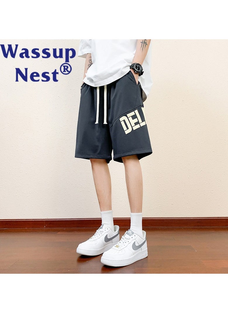 New WASSUP NEST Summer Thin Loose Casual Sports Shorts