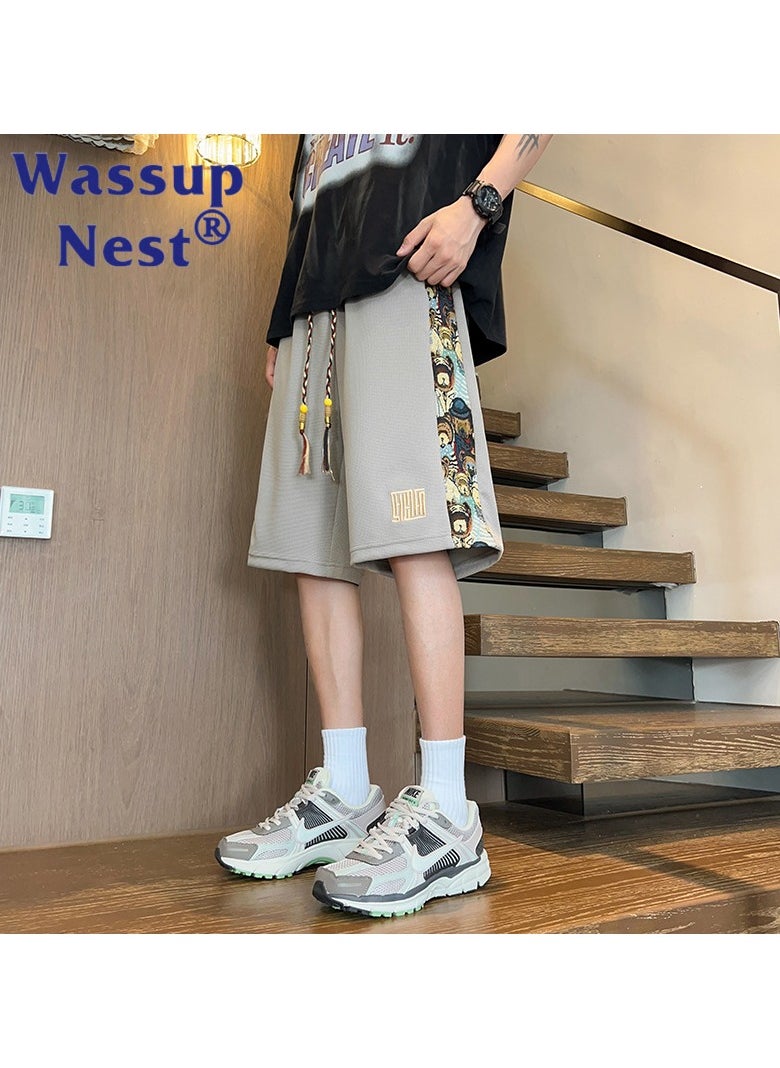 New WASSUP NEST Summer Thin Loose Casual Sports Shorts