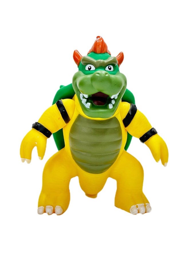 Super Mario Bros Bowser Action Figure Detailed Collectible Toy for Fans & Kids Perfect Gift for Mario Lovers