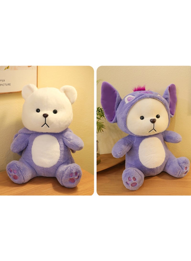 30 CM Cute Cartoon Bear Plush Toy Soft Stuffed Doll For Girls And Boys All Ages Gift