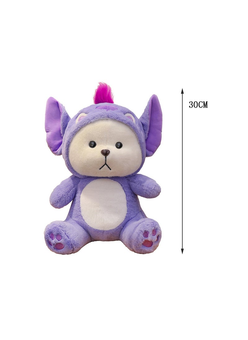 30 CM Cute Cartoon Bear Plush Toy Soft Stuffed Doll For Girls And Boys All Ages Gift