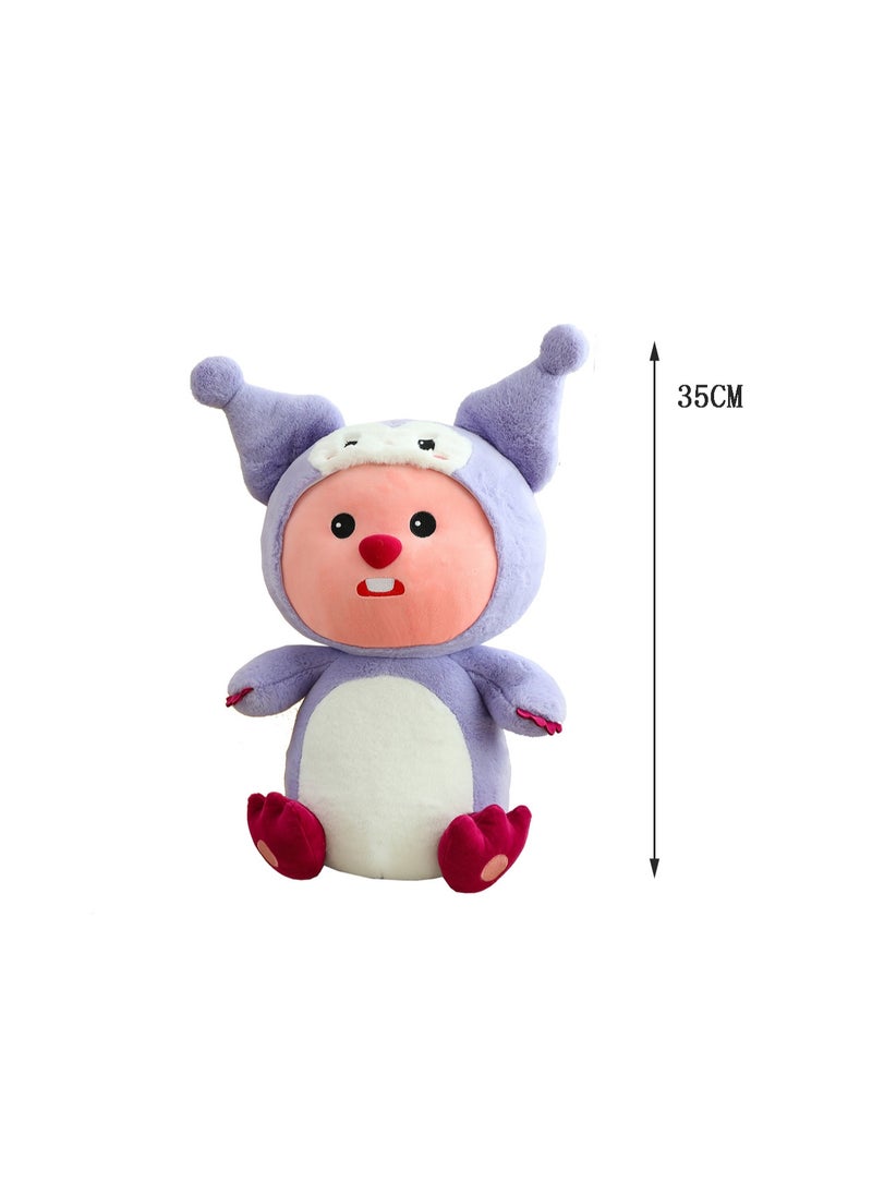 35 CM Cute Cartoon Characters Plush Toy Soft Stuffed Doll For Girls And Boys All Ages Gift