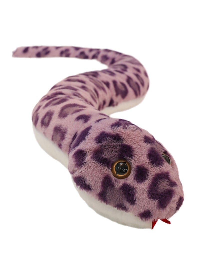 110 CM Simulation Snake Plush Toy Soft Stuffed Cute Doll For Girls And Boys All Ages Gift（Style B）