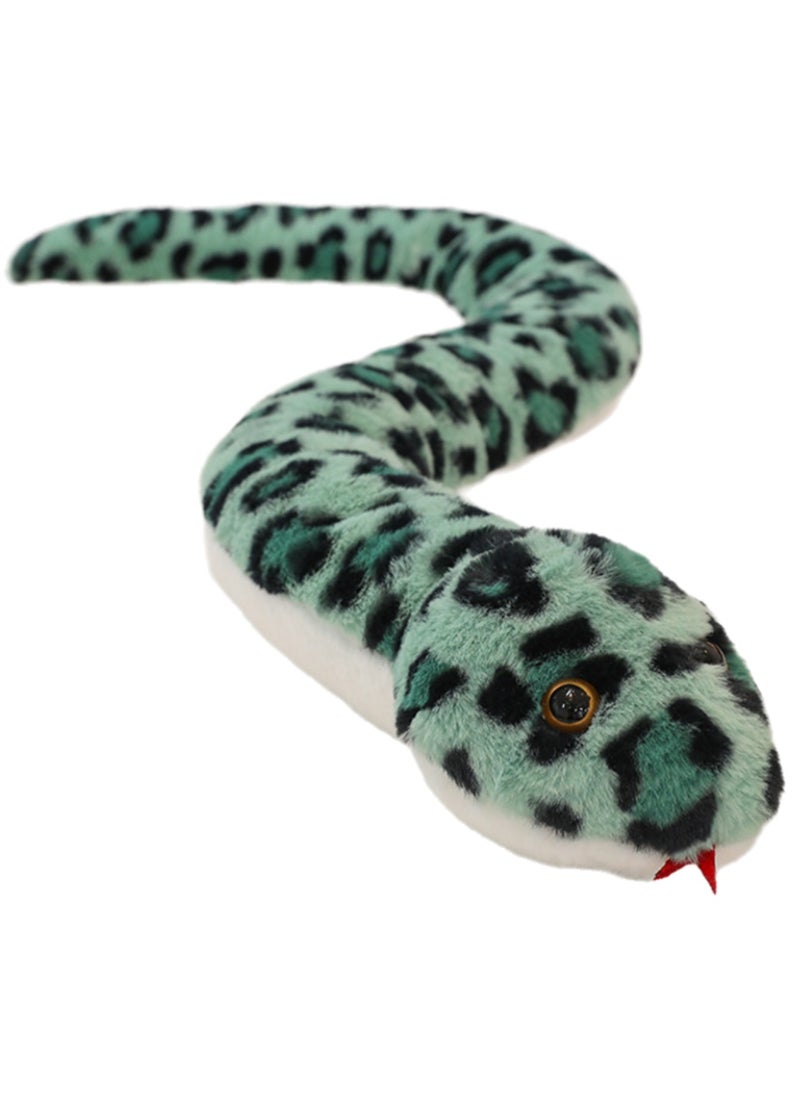 110 CM Simulation Snake Plush Toy Soft Stuffed Cute Doll For Girls And Boys All Ages Gift（Style C）