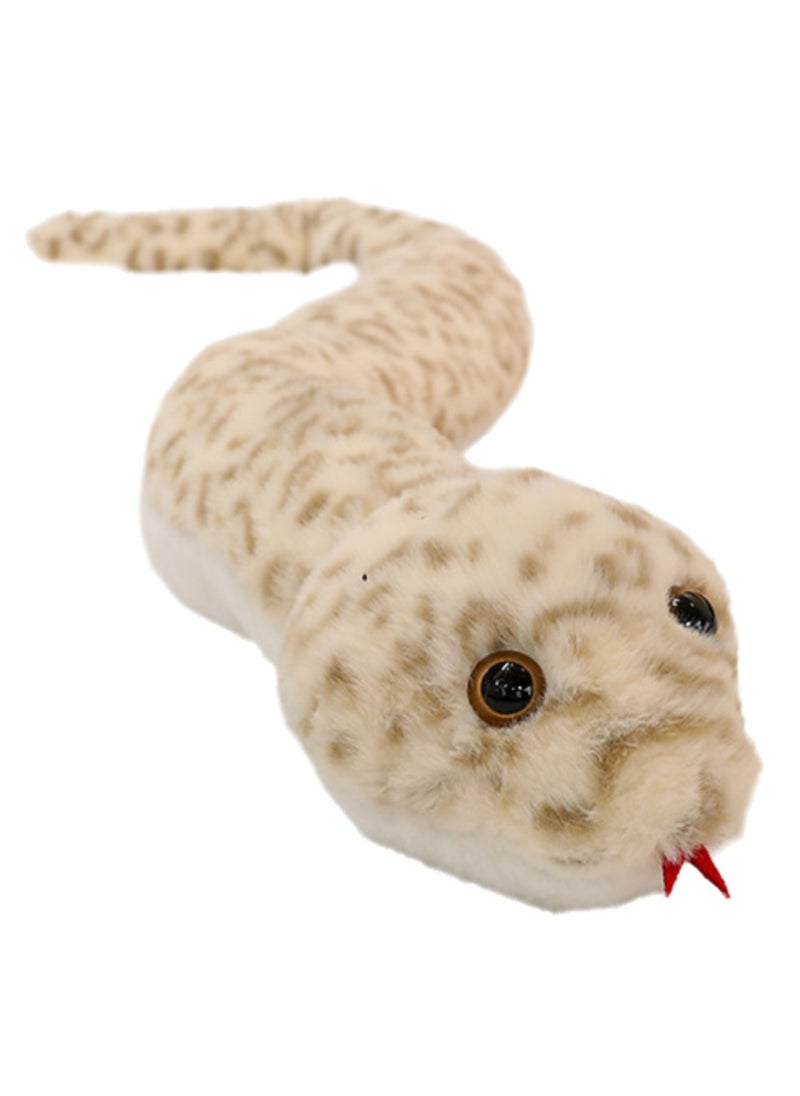 110 CM Simulation Snake Plush Toy Soft Stuffed Cute Doll For Girls And Boys All Ages Gift（Style E）