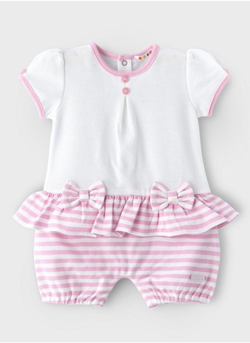 Infant Striped Romper