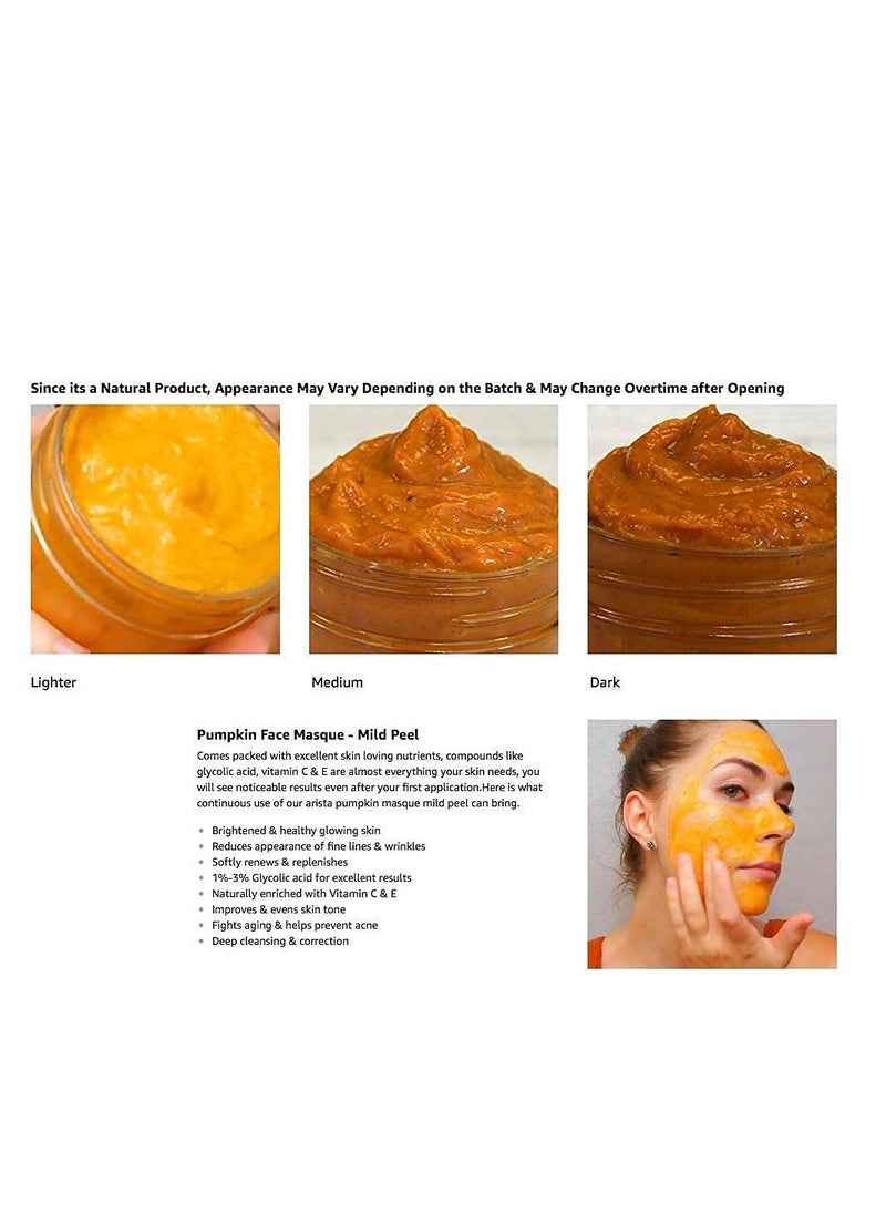 L&I Apothecary 4 fl. Oz. Arista Pumpkin Enzyme Mask - Exfoliating mask for Uneven tone, Fine lines and Dullness clarifying mask