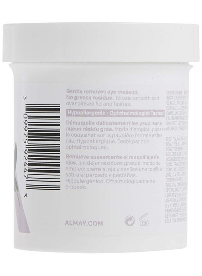 Almay Oil Free Gentle Eye Makeup Remover Pads, Hypoallergenic - 80 Pads