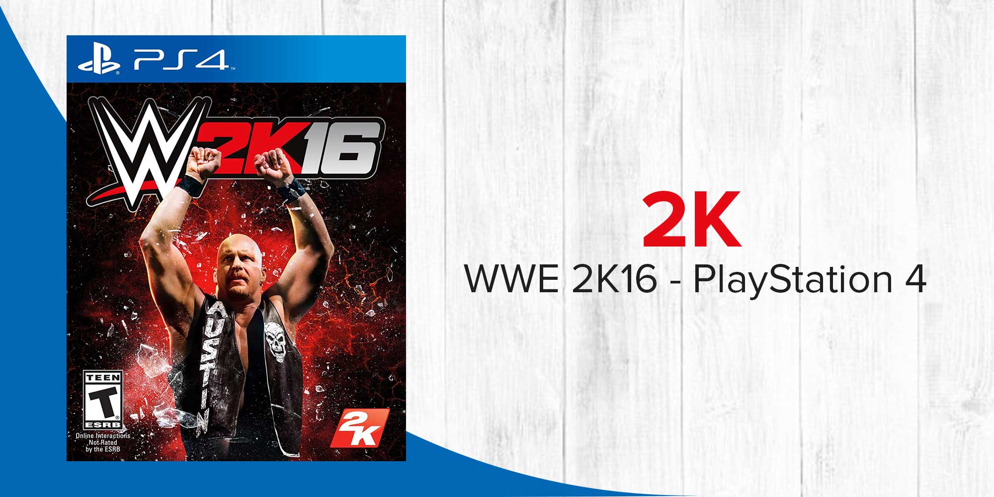 WWE 2K16 - PAL - Fighting - PlayStation 4 (PS4)