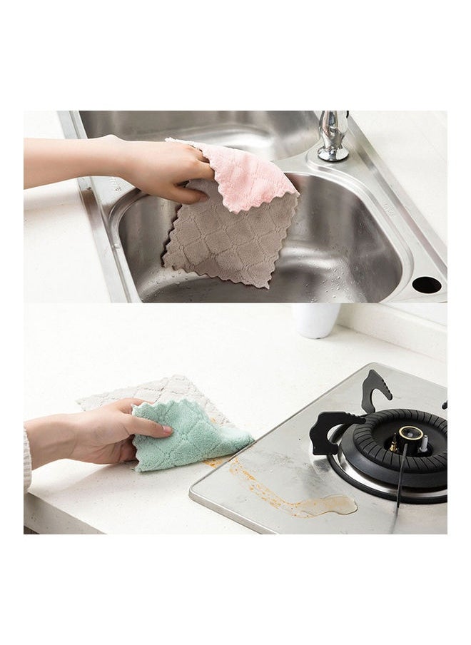 Multifunctional Comfortable Cleaning Kitchen  Dishcloth Multicolour 17x5x7cm