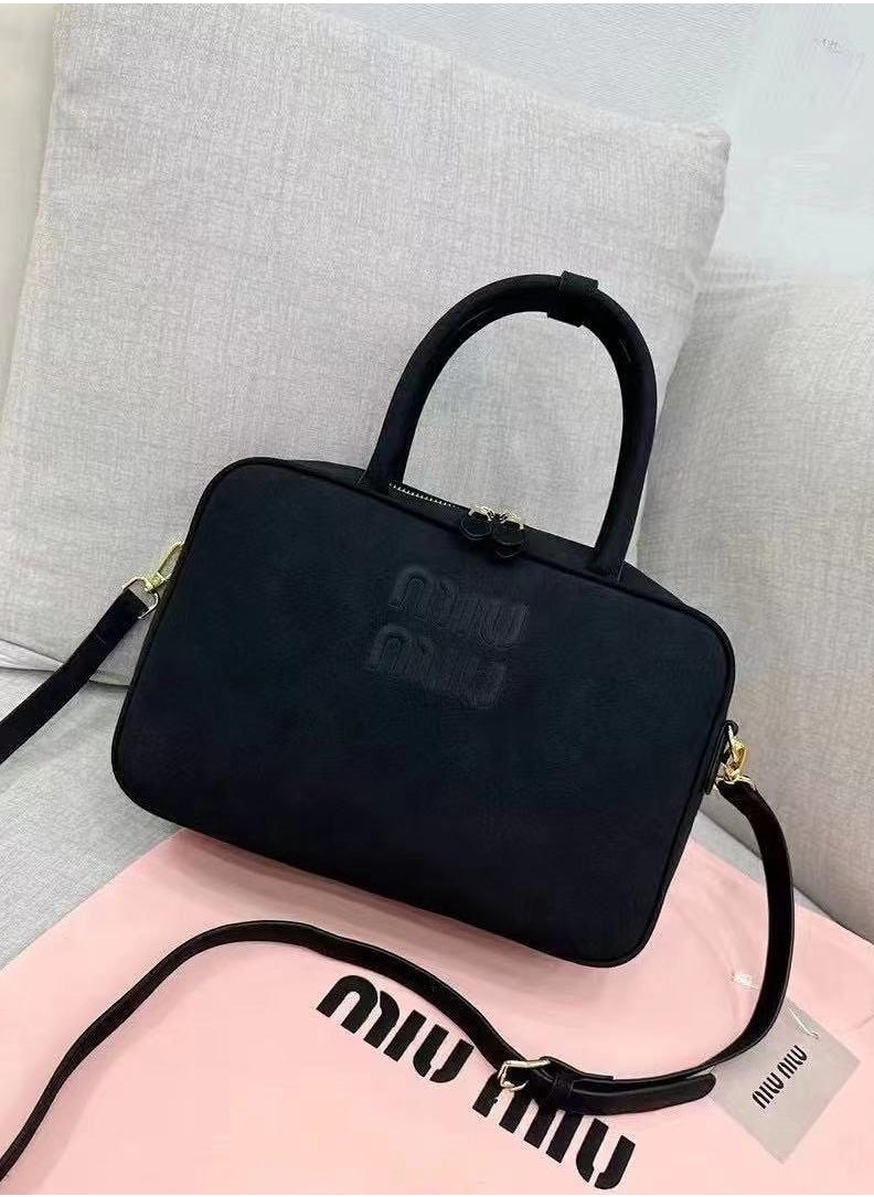 MIU Leather Beau Bag Shoulder Crossbody