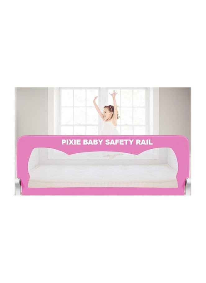 Pixie Baby Safety Bed Rail , L150Xw35Xh42 cm , Pink