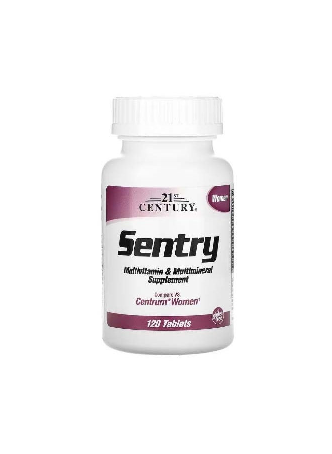 Sentry Women Multivitamin  Multimineral Supplement 120 Tablets