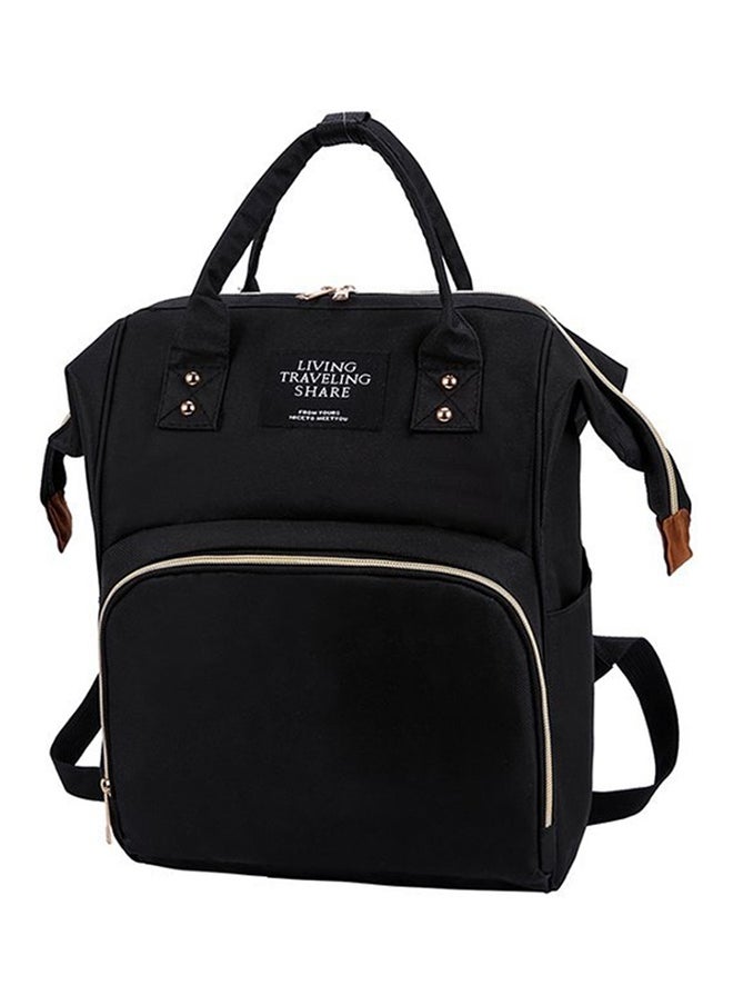 Multipurpose Maternity Diaper Backpack - Black