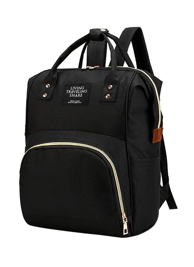 Multipurpose Maternity Diaper Backpack - Black