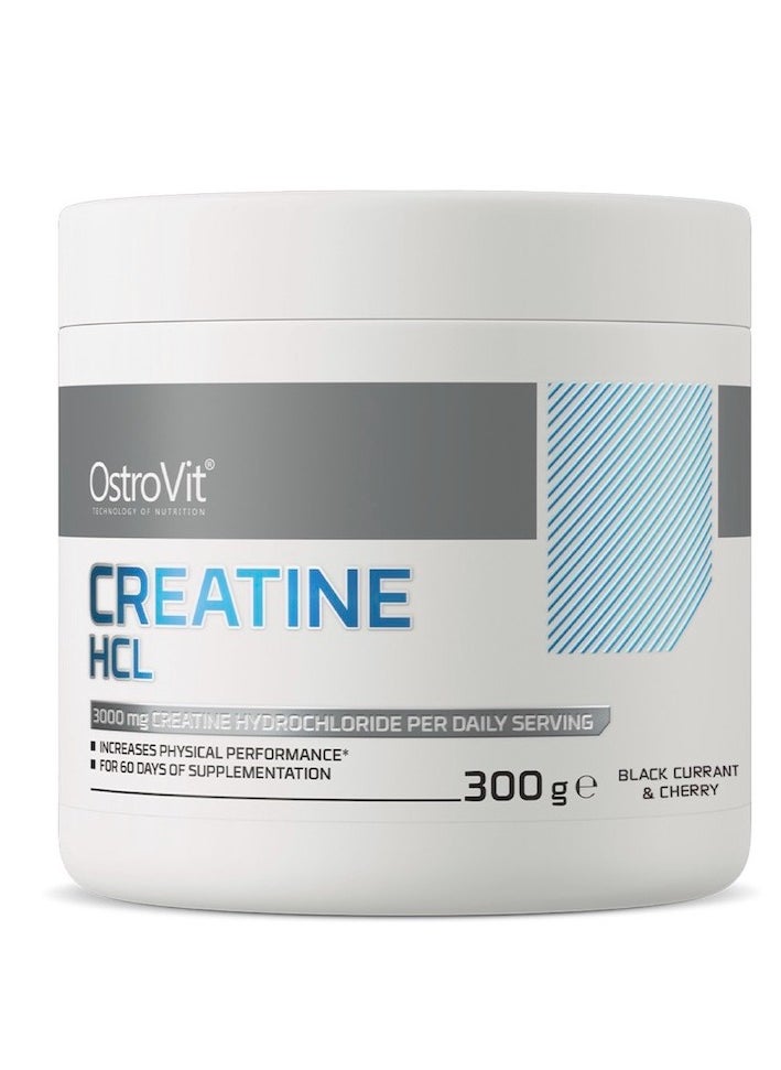 OSTROVIT CREATINE HCL 300G BLACK CURRANT & CHERRY