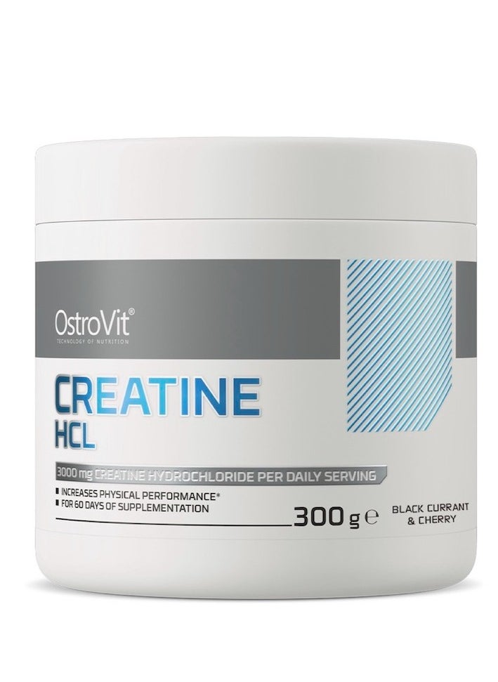 OSTROVIT CREATINE HCL 300G BLACK CURRANT & CHERRY