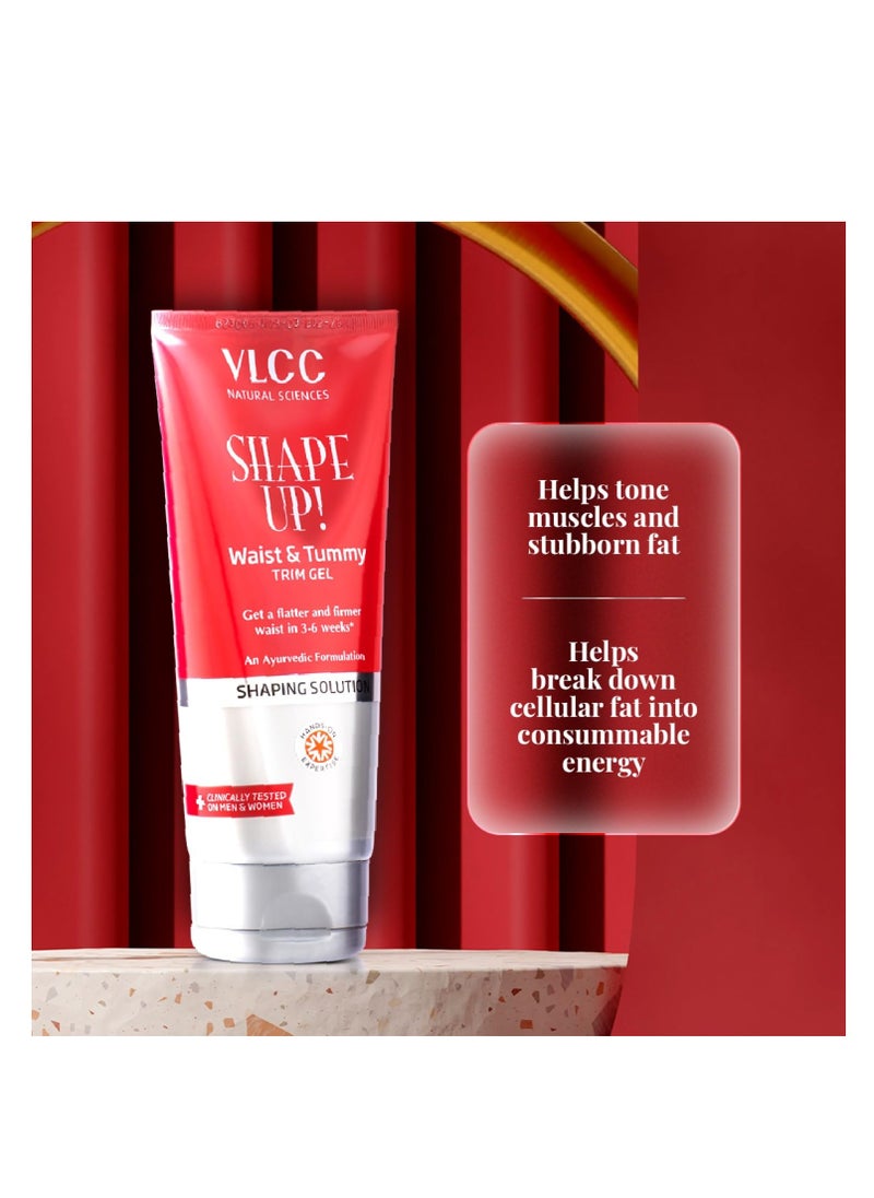 VLCC Shape Up Waist and Tummy Trim Gel New, 200g