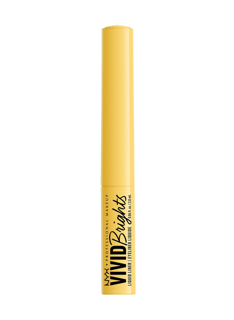 Vivid Brights Colored Liquid Eyeliner - Had Me At Yellow