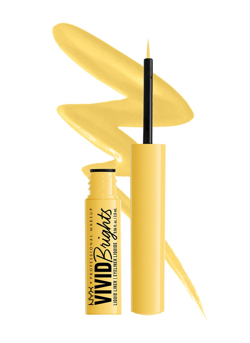 Vivid Brights Colored Liquid Eyeliner - Had Me At Yellow