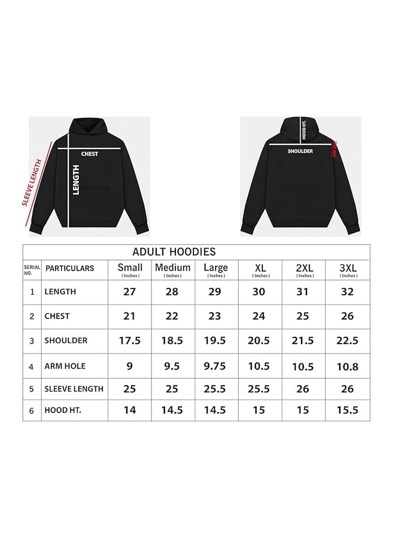 Eid Al Etihad Unisex Cotton Pullover Hoodie With–Soft And Comfortable Hoodie For Men And Women–Perfect For Eid Al Etihad Celebrations