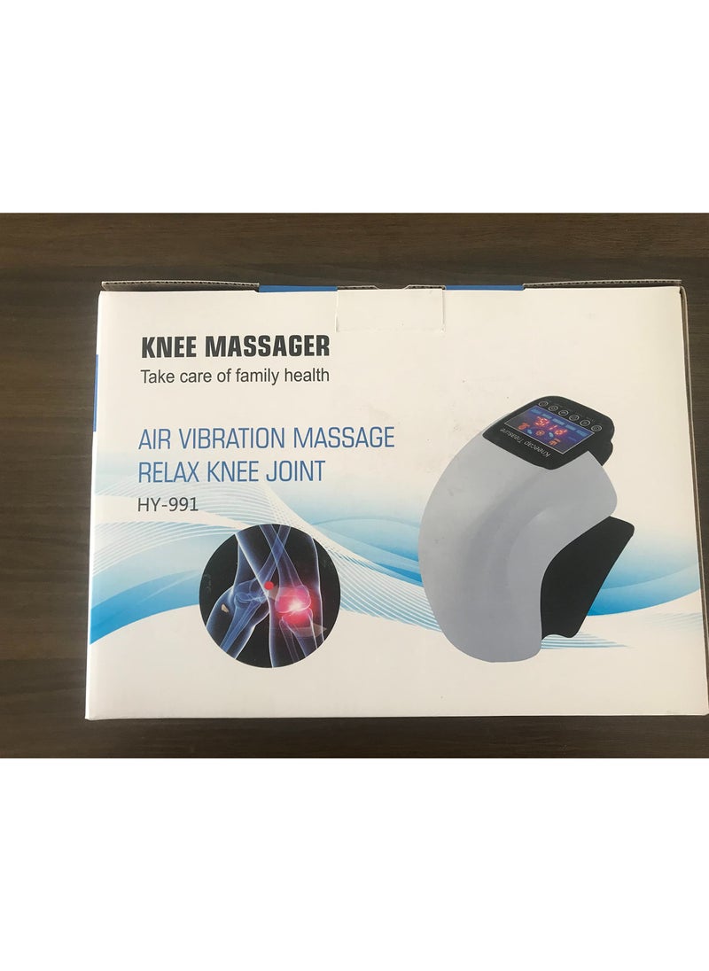 Electric Knee Massager with Infrared Heat & Vibration – Physiotherapy for Osteoarthritis & Rheumatoid Arthritis, Effective Joint Pain Relief