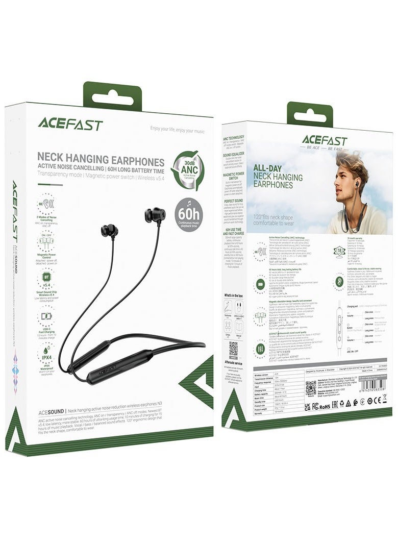 ACEFAST N3 ANC neck-hanging wireless earphones