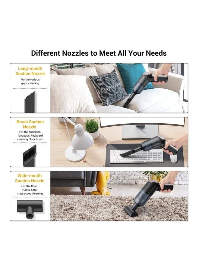 Wireless Multipurpose Handheld Cleaner 120 W Vacuum 1 Black