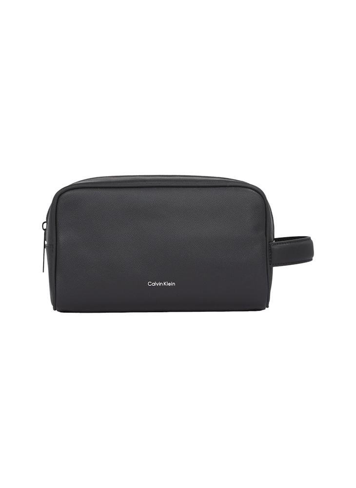 Logo Detailed Toiletry Bag