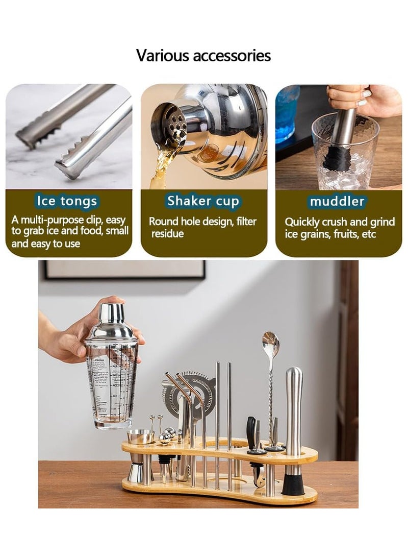 Stainless Steel Cocktail Shaker Set