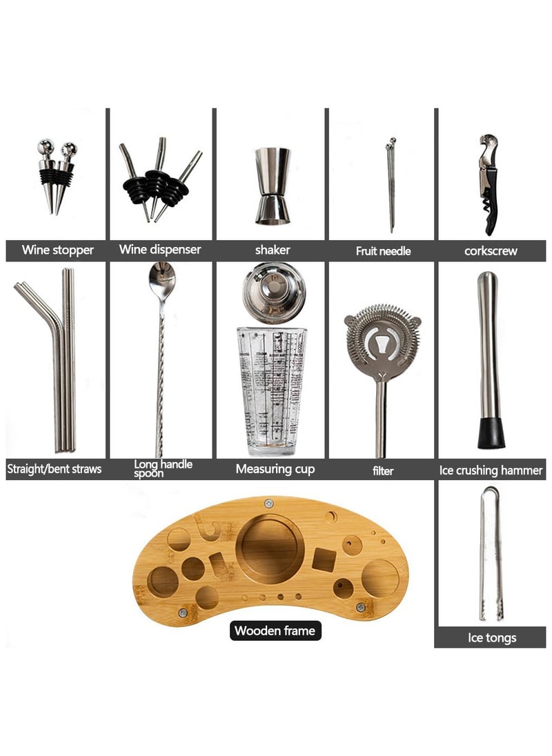 Stainless Steel Cocktail Shaker Set