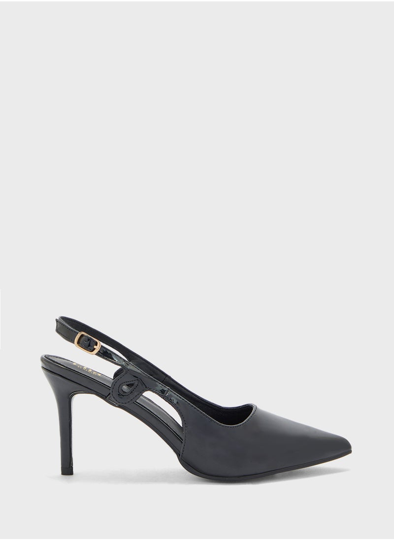 Sling Back Pump