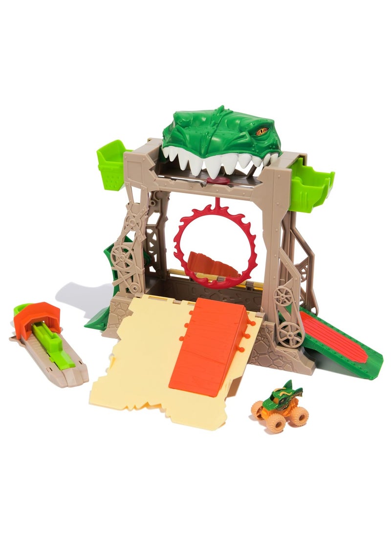 Monster Jam Mini Dungeon Of Doom Transforming Playset