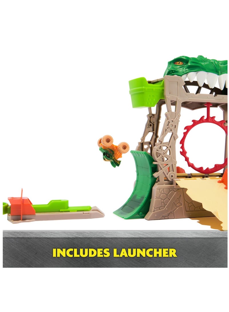 Monster Jam Mini Dungeon Of Doom Transforming Playset